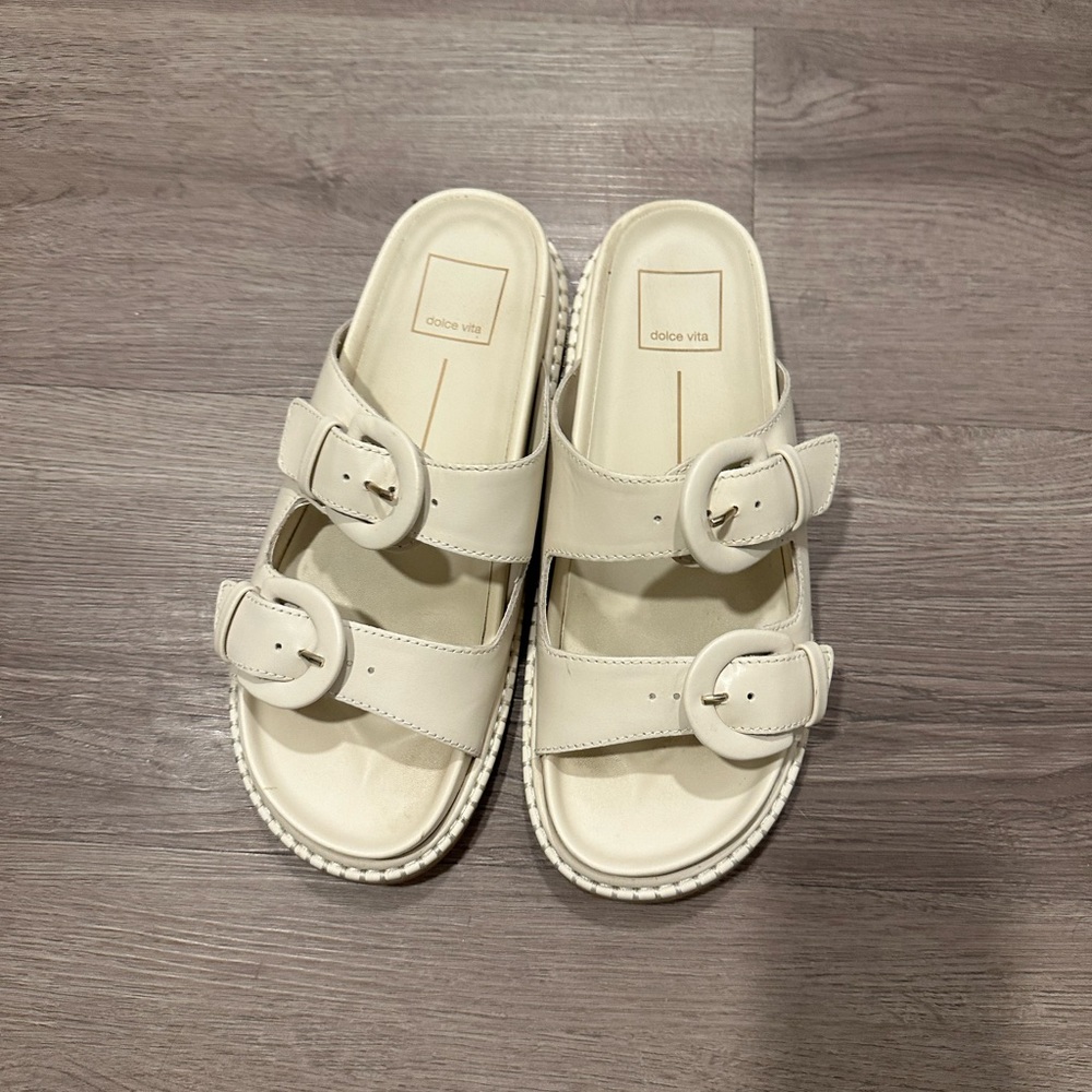 Dolce Vita Shauny Sandals Bone Leather